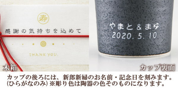 美濃焼き 名入れ詳細